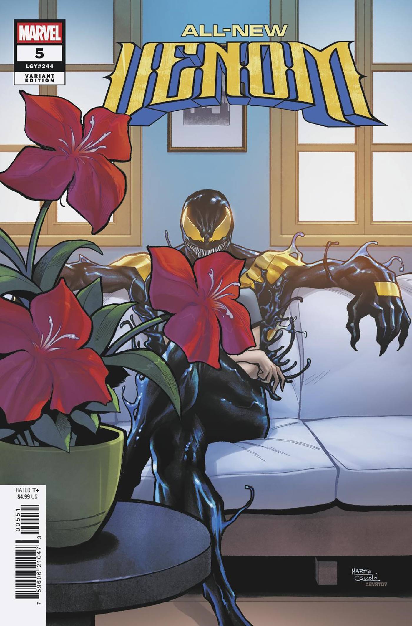 ALL NEW VENOM #5 COCCOLO SPOILER VAR
