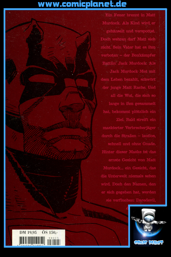 Marvel Exklusiv 5 - Daredevil: Der Mann ohne Furcht - Paperback
