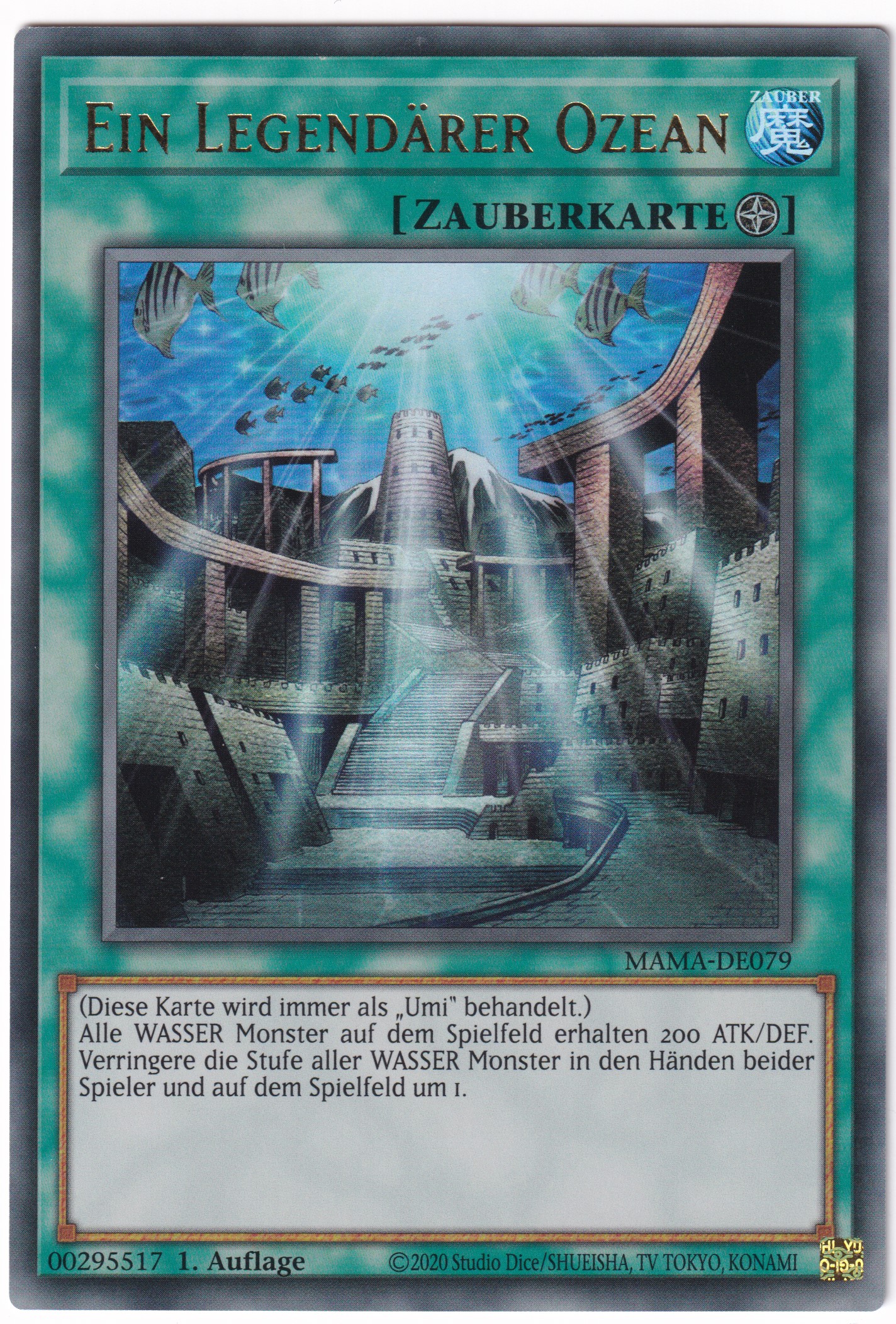 MAMA-DE079 Ein Legendärer Ozean Ultra Rare deutsch