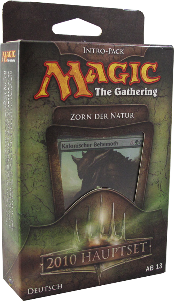 Magic 2010 Hauptset Intro Pack - Zorn der Natur deutsch