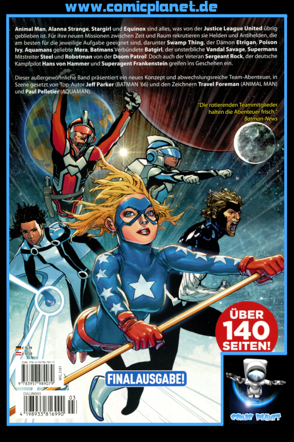 Justice League United Band 3: Ewiger Krieg