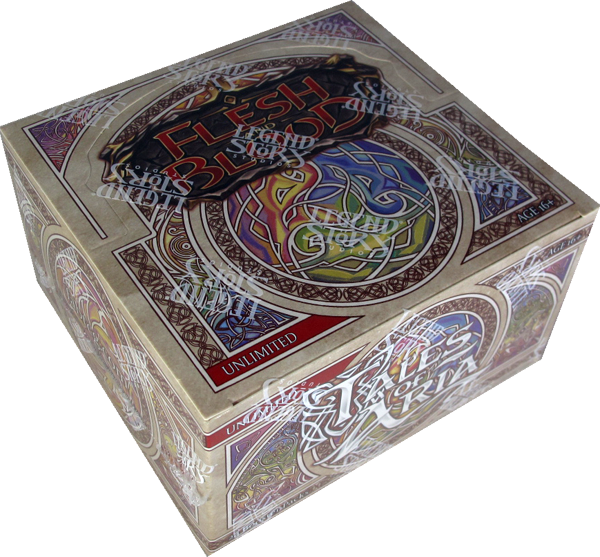 Flesh and Blood Tales of Aria Booster Display englisch