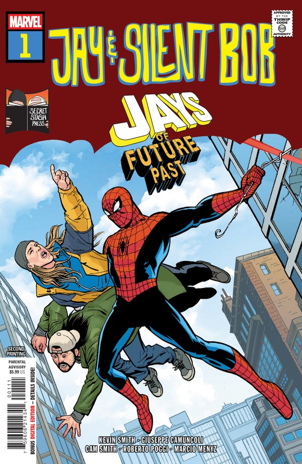 Jay & Silent Bob: Jays of Future Past #1 2nd Ptg Giuseppe Camuncoli VAR