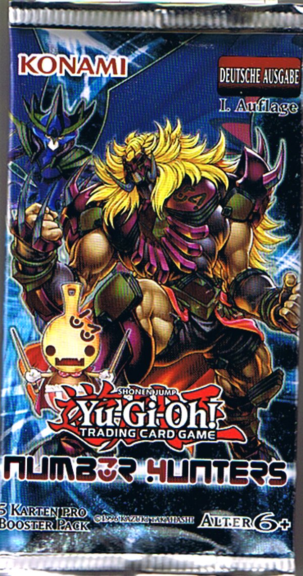 Yu-Gi-Oh! Number Hunters Booster deutsch