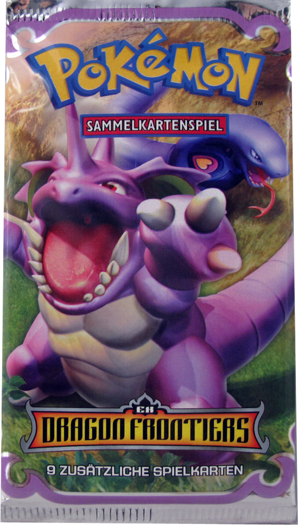 Pokemon EX Dragon Frontiers Booster mit Nidoking Aufdruck deutsch
