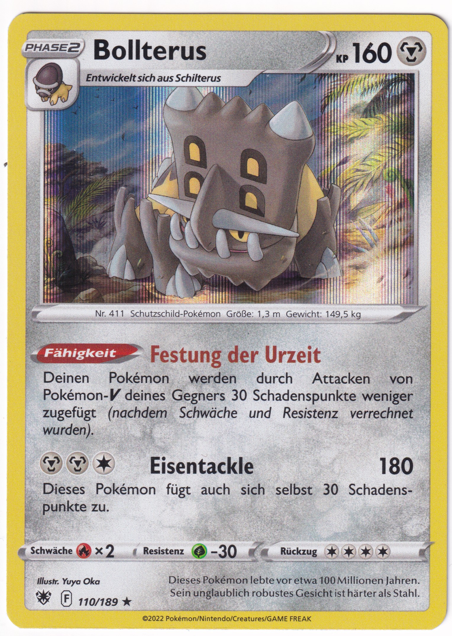 Bollterus 110 /189 Rare Holo - Astralglanz Deutsch