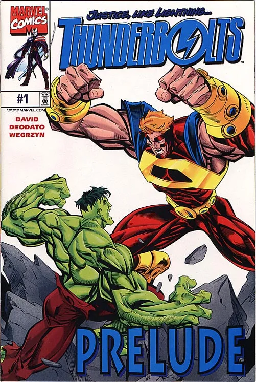Thunderbolts Prelude #1 - 1st Thunderbolts Appearance Reprint
