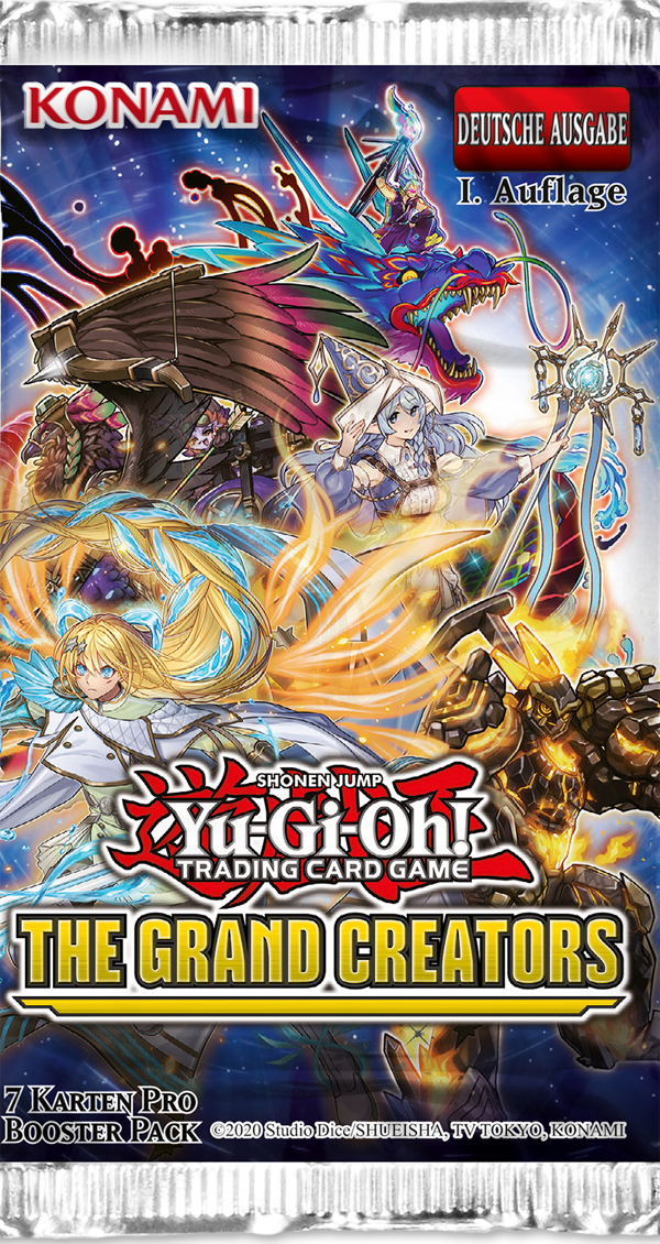 Yu-Gi-Oh! The Grand Creators Booster deutsch