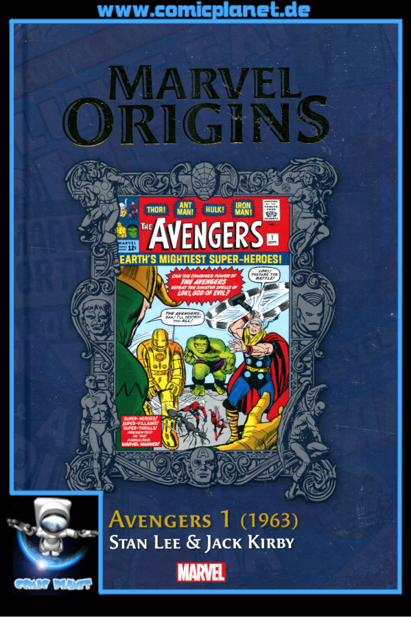 Marvel Origins Band 10 (HC): Avengers 1 (1963) von Stan Lee & Jack Kirby