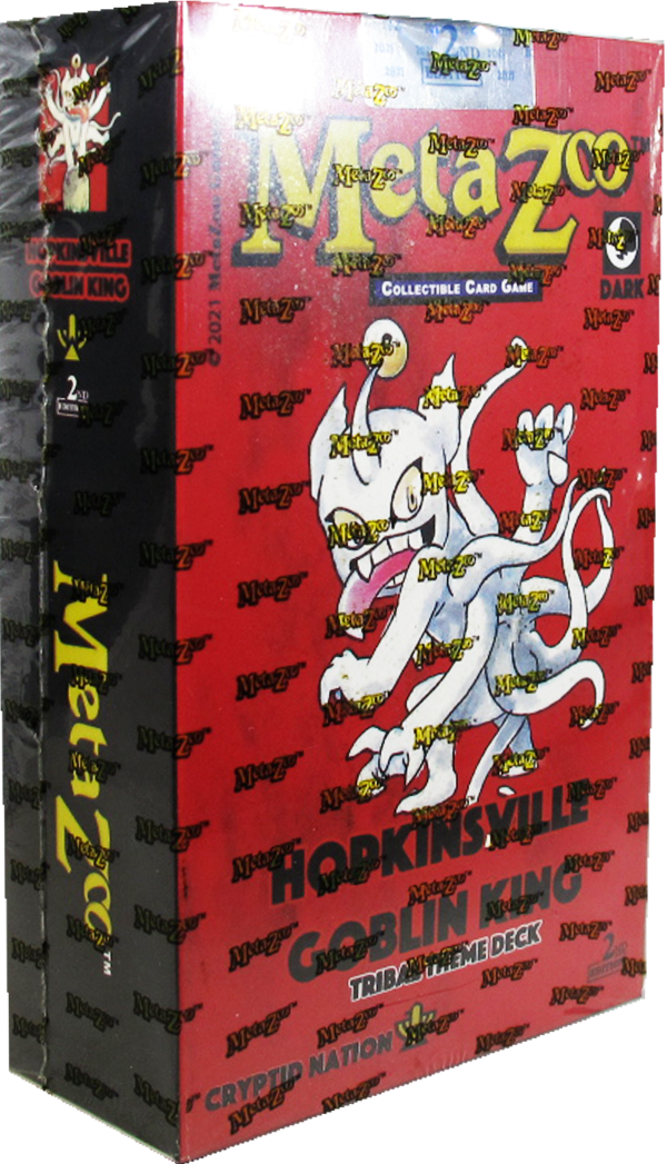 MetaZoo Card Game - Cryptid Nation 2nd Edition Hopkinsville Goblin King Theme Deck englisch