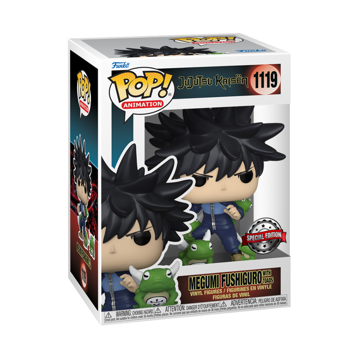 POP: Jujutsu Kaisen  Megumi with Toads - -1119