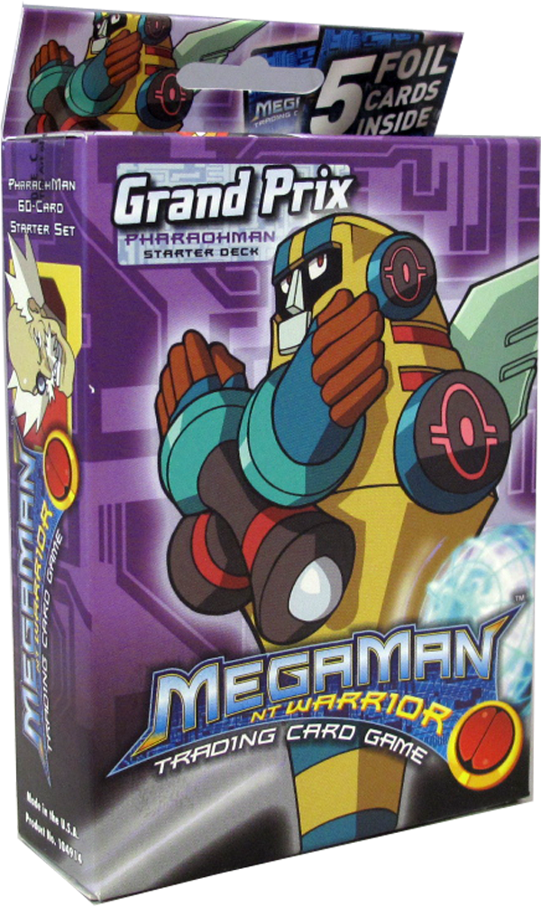 MegaMan NT Warrior Grand Prix Pharaohman Starter Deck englisch