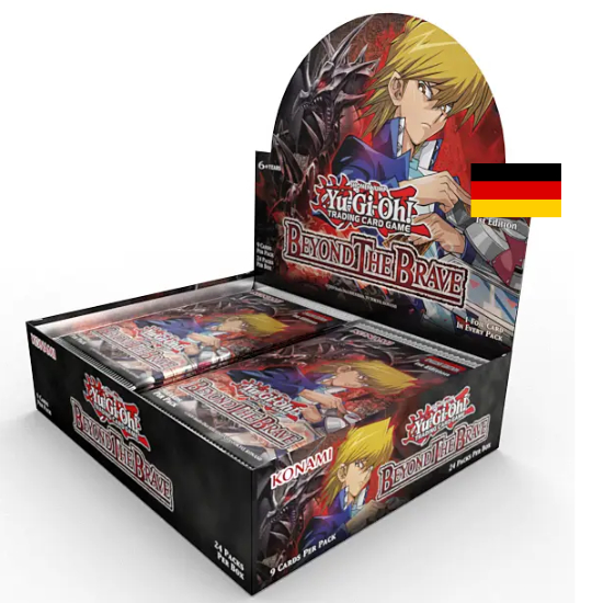 Yu-Gi-Oh! Beyond the Brave Booster Display deutsch