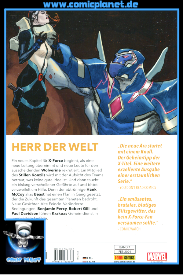 X-Force Band 07: Ausser Kontrolle