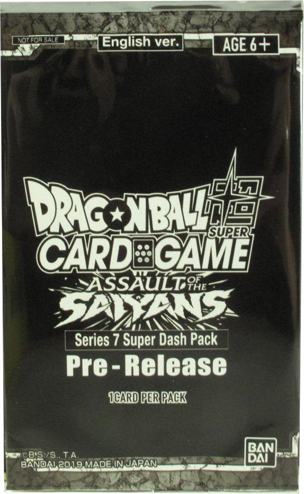 Dragonball Super Assault of the Saiyans Pre-Release Dash Pack englisch