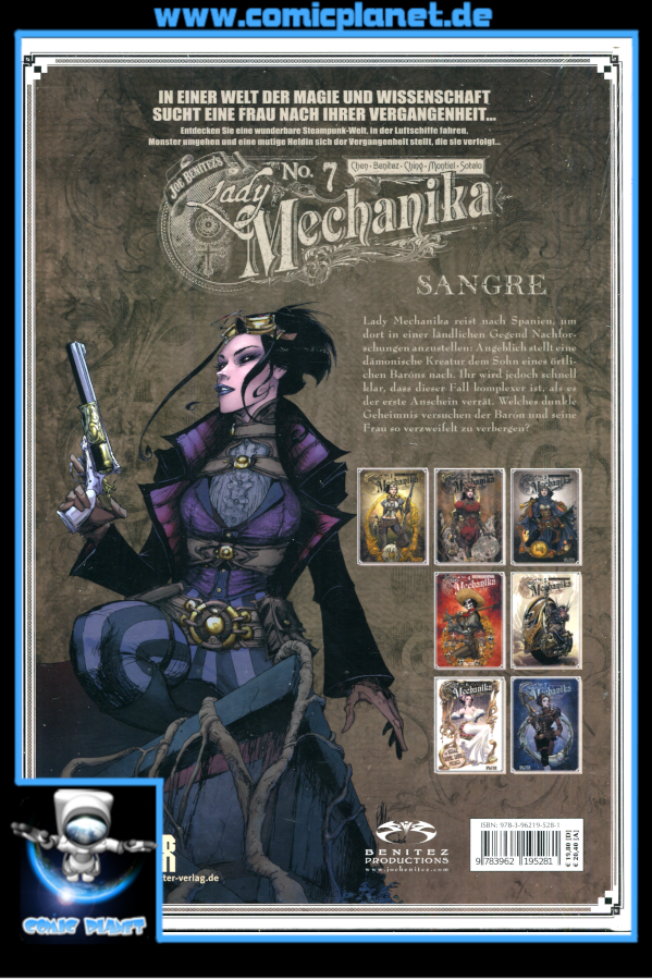 Lady Mechanika Band 07 im HC