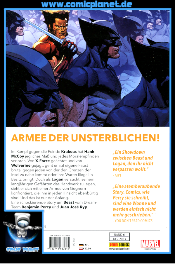 Wolverine: Der Beste Band 06 - Logan gegen Beast