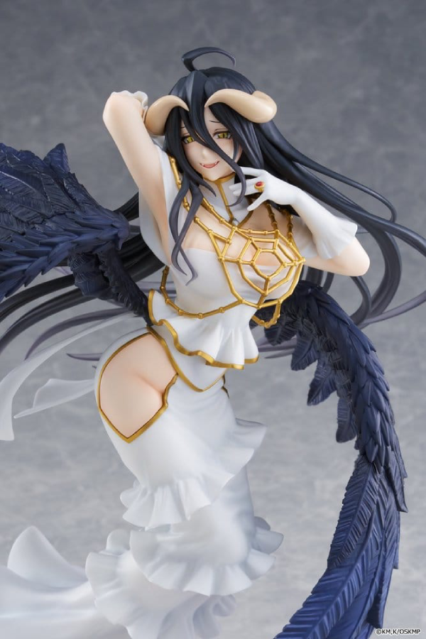 Figur - Overlord - T-Most Figure - Albedo (Pure White Devil Ver.)