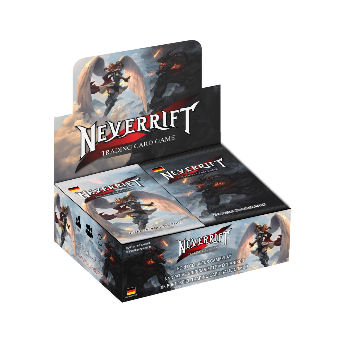 Neverrift Trading Card Game - Alpha Booster Display english