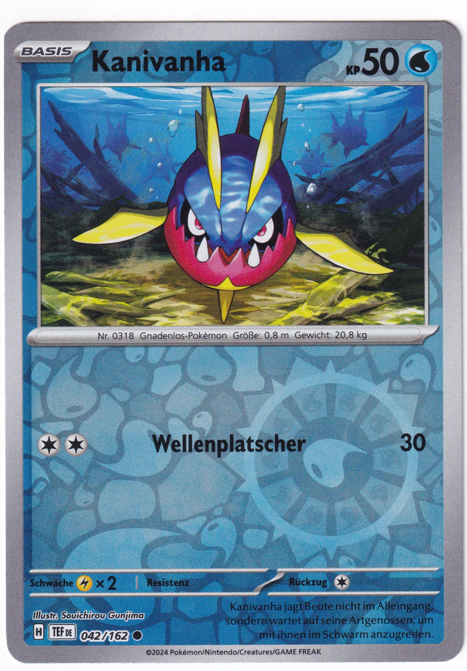 Kanivanha 042/162 Common Reverse Holo - Karmesin & Purpur - Gewalten der Zeit Deutsch