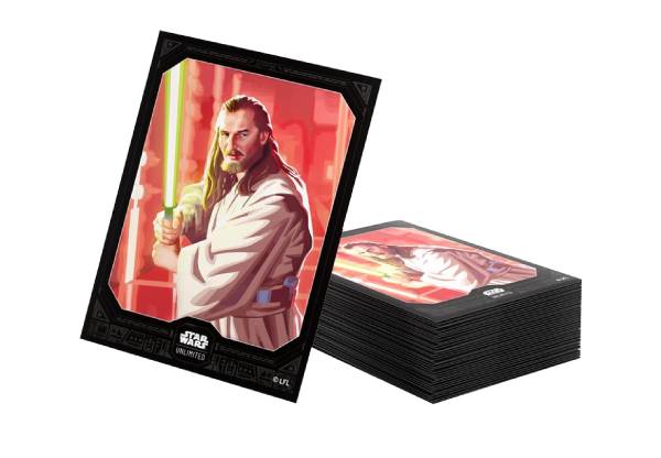 Gamegenic - Star Wars: Unlimited Premium Art Sleeves - Qui-Gon Jinn