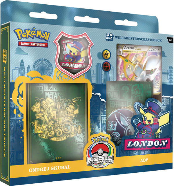 Pokemon 2022 Weltmeisterschaftsdeck Ondrej Skubal ADP deutsch