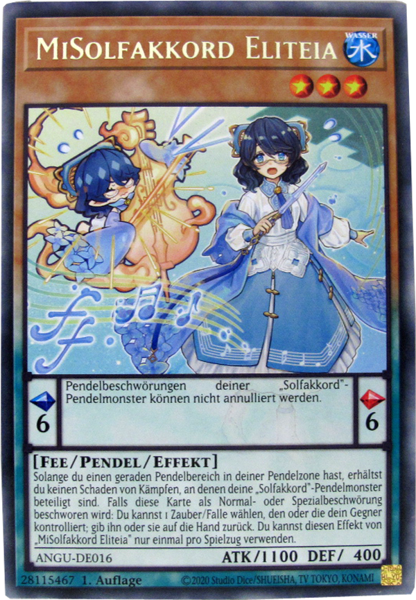 ANGU-DE016 MiSolfakkord Eliteia Rare deutsch