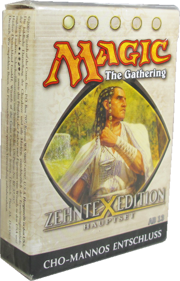 Magic The Gathering - Zehnte Edition Hauptset - Cho-Mannos Entschluss - deutsch