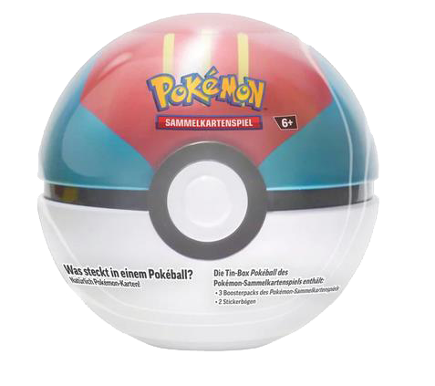 Pokemon Poke Ball Tin türkis/grün - Köderball (Q3-2023) deutsch