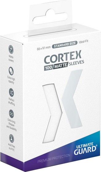 Ultimate Guard - Standard Size - Cortex - Matte - Weiß (100)