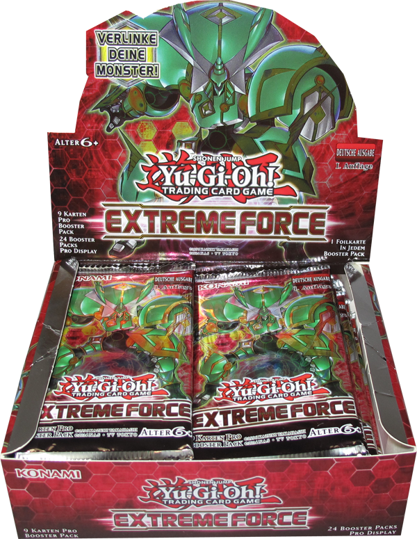Yu-Gi-Oh! Extreme Force Booster Display