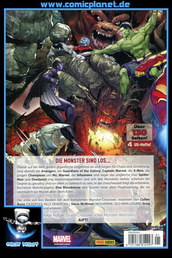 Monsters unleashed Band 01: Die Monster sind los