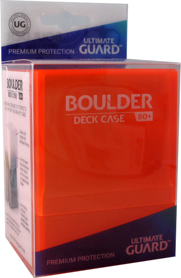 Ultimate Guard - Deck Boulder Poppy Topaz 80 Standardkarten