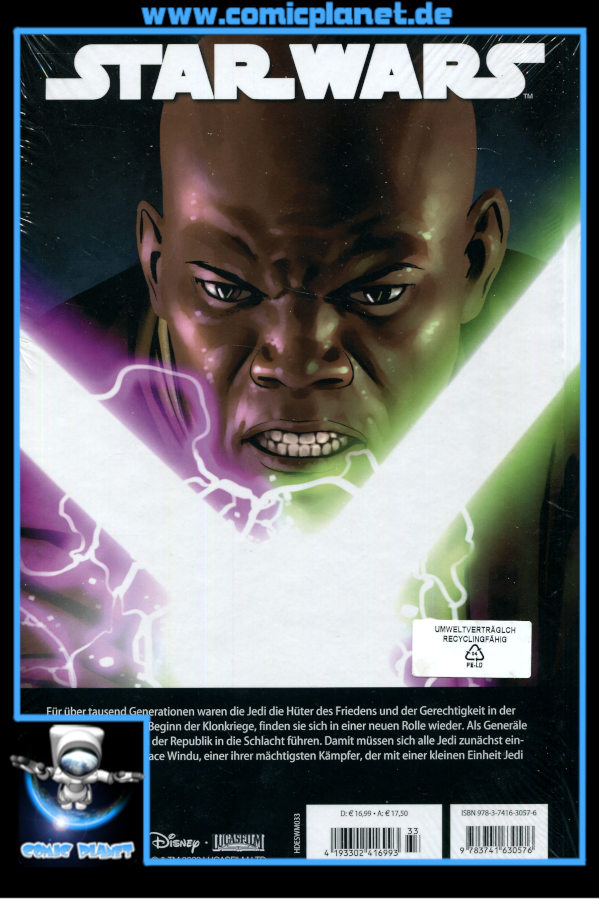Star Wars Marvel Comics-Kollektion Band 33 (HC) - Jedi der Republik: Mace Windu