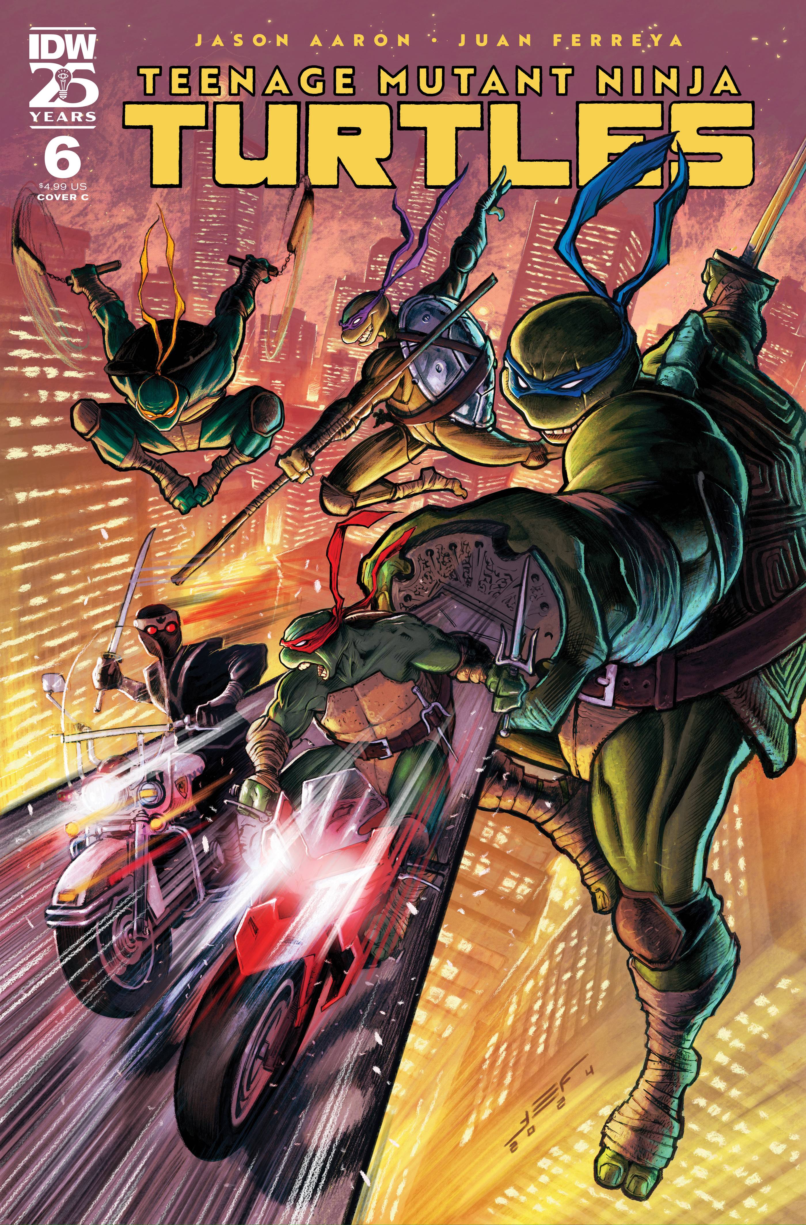 TEENAGE MUTANT NINJA TURTLES (2024) #6 CVR C FERREYRA