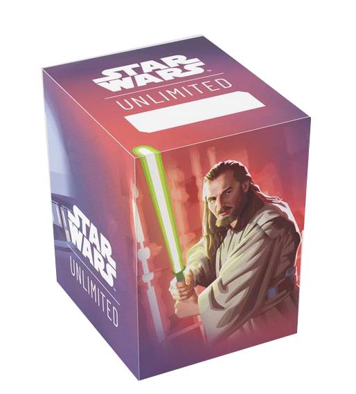 Gamegenic - Star Wars: Unlimited Soft Crate - Qui-Gon Jinn