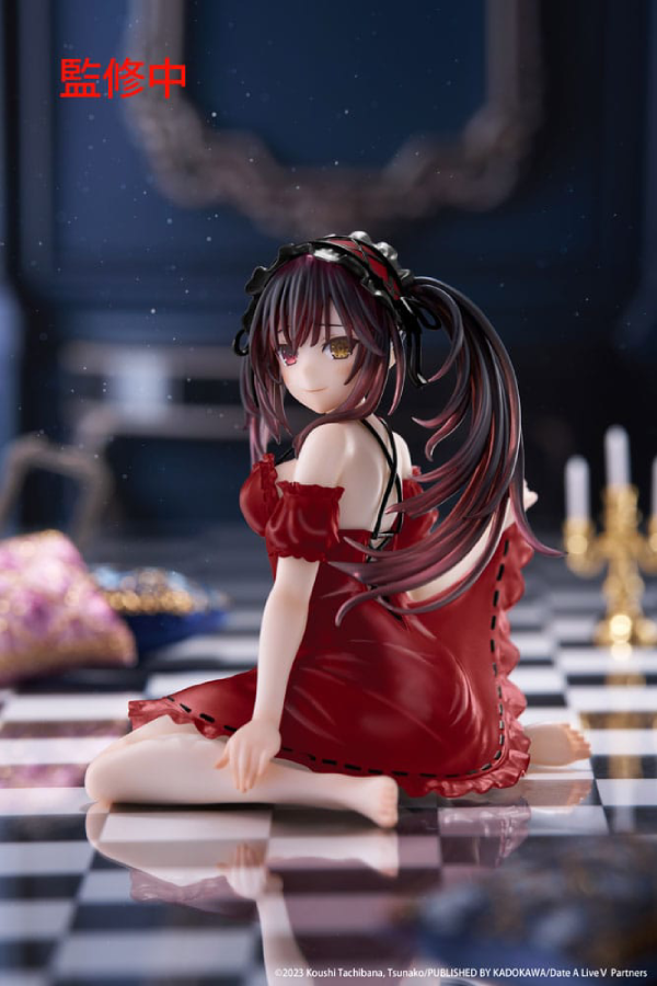 Figur - Date A Live V - Desktop Cute Figure - Kurumi Tokisaki (Nightwear Ver.) Renewal Edition