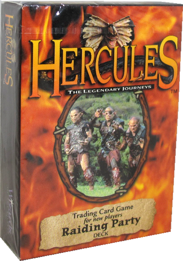 Hercules Trading Card Game Starter Deck - Raiding Party englisch