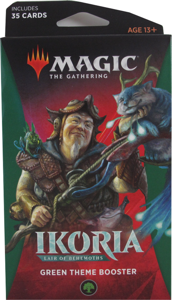 Magic Ikoria: Lair of Behemoths Green Theme Booster englisch