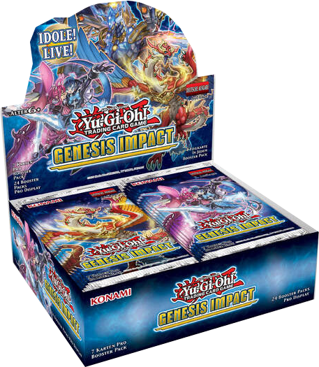Yu-Gi-Oh! Genesis Impact Booster Display deutsch