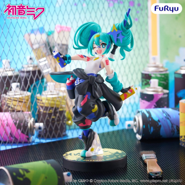 Figur - Hatsune Miku - Muchute Figure - Paint Girl (Another Color Ver.)