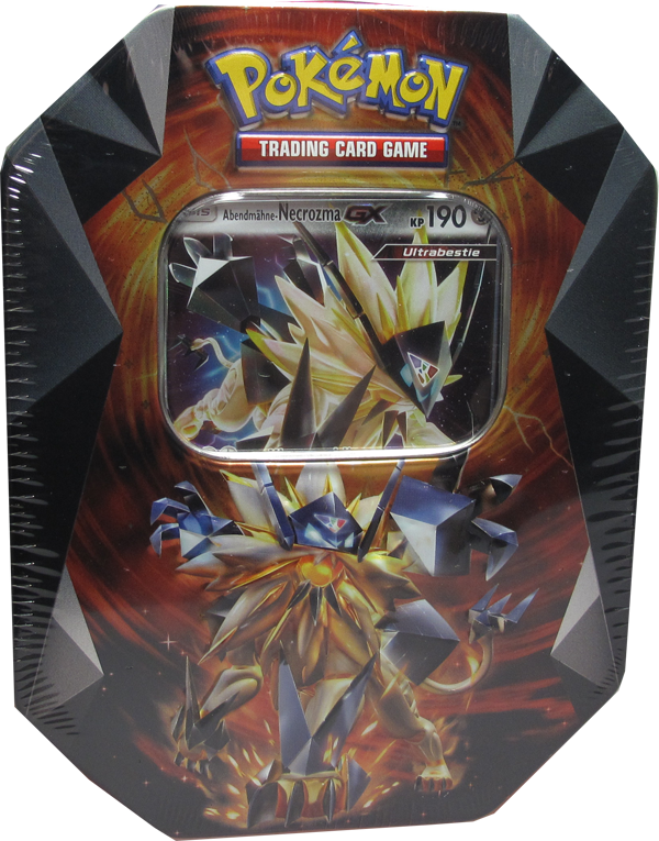 Pokemon Abendmähne-Necrozma GX Tin Box deutsch