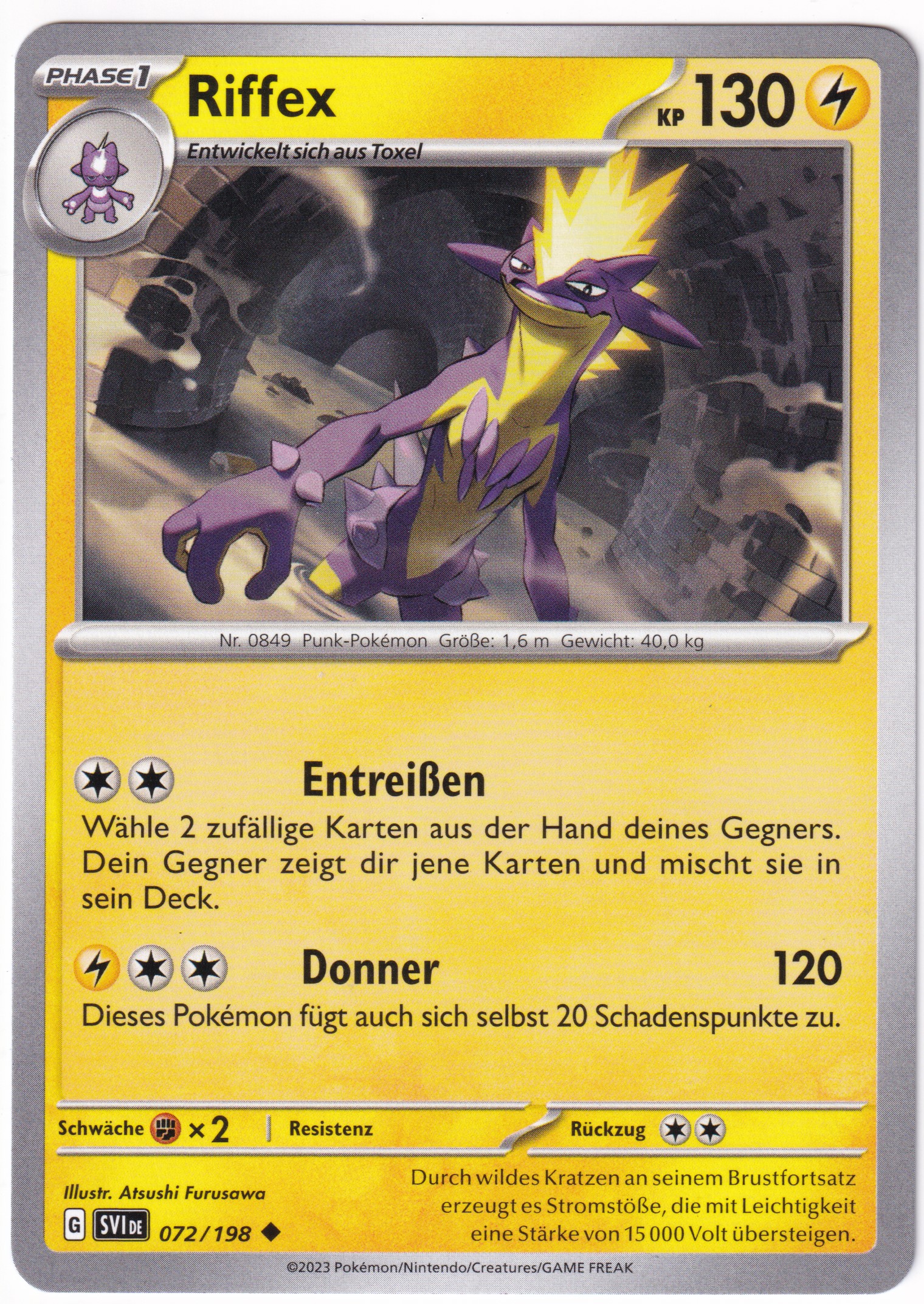 Riffex 072/198 Uncommon - Karmesin & Purpur Deutsch