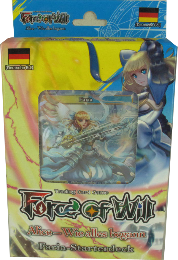 Force of Will Alice Wie alles begann - Faria Starterdeck