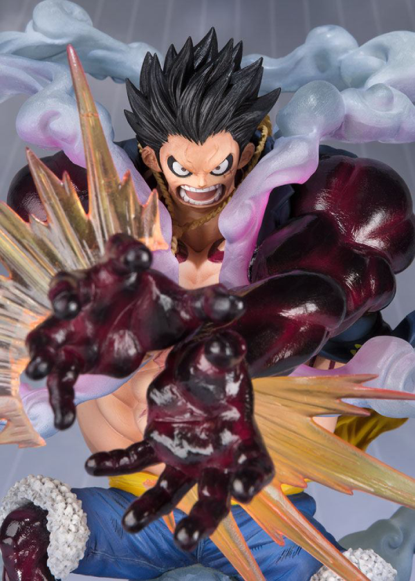 Figur - One Piece - FigurartsZERO - Monkey D. Luffy (Gear 4 Leo Bazooka) Reissue