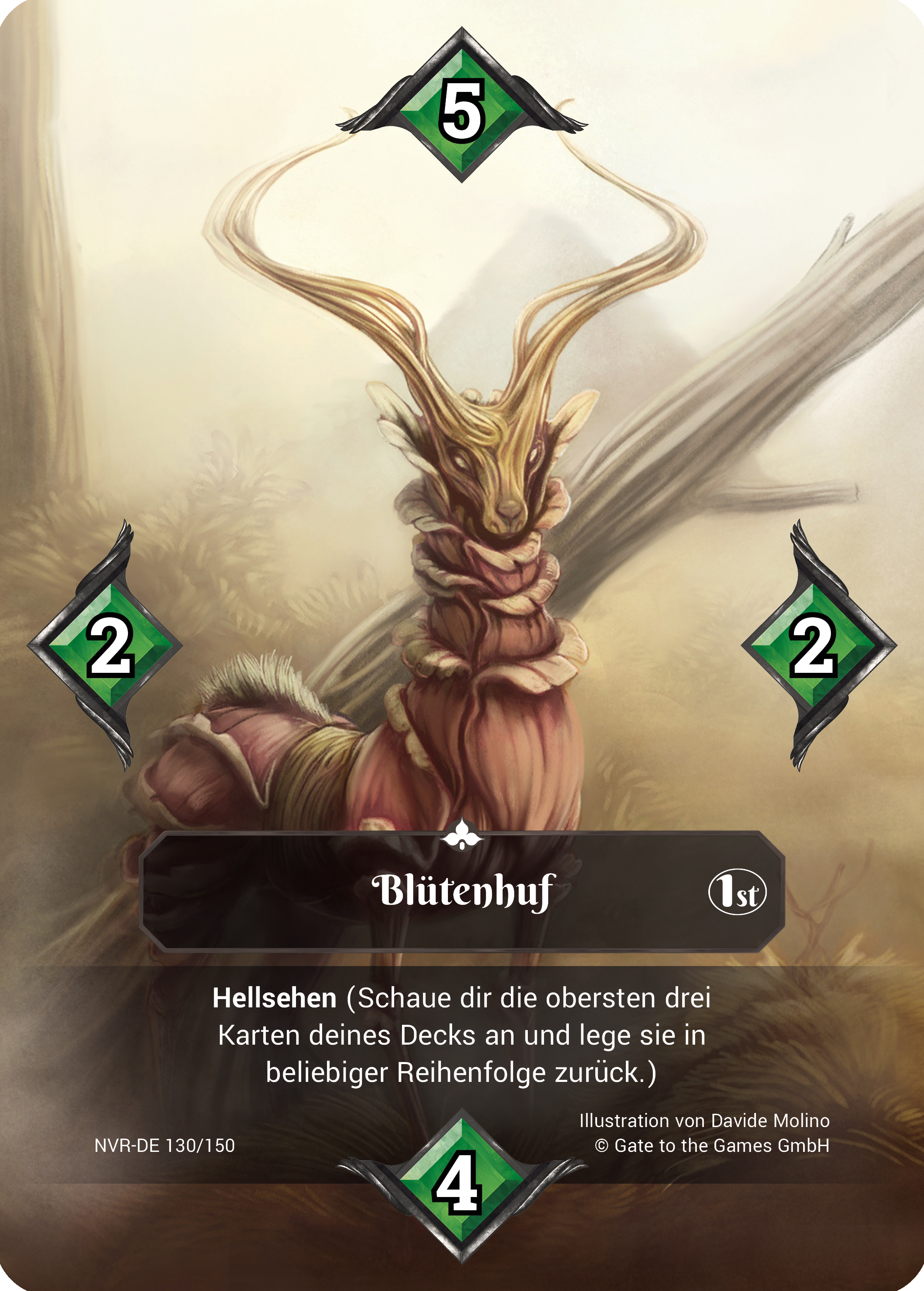 Blütenhuf 130/150 Common - Alpha 1. Edition DE