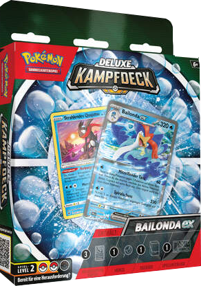 Pokemon Kampf Deck Deluxe Bailonda EX deutsch