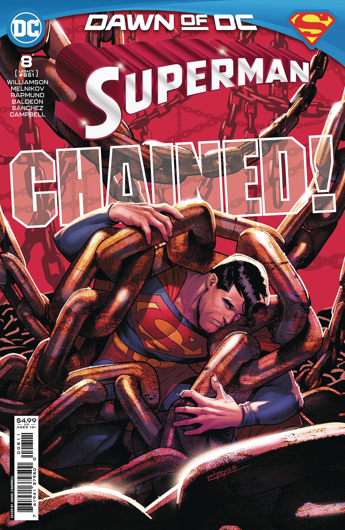 SUPERMAN (2023) #8 CVR A JAMAL CAMPBELL