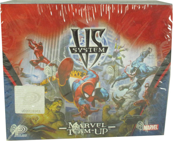 VS System Marvel Team-Up Booster Display englisch