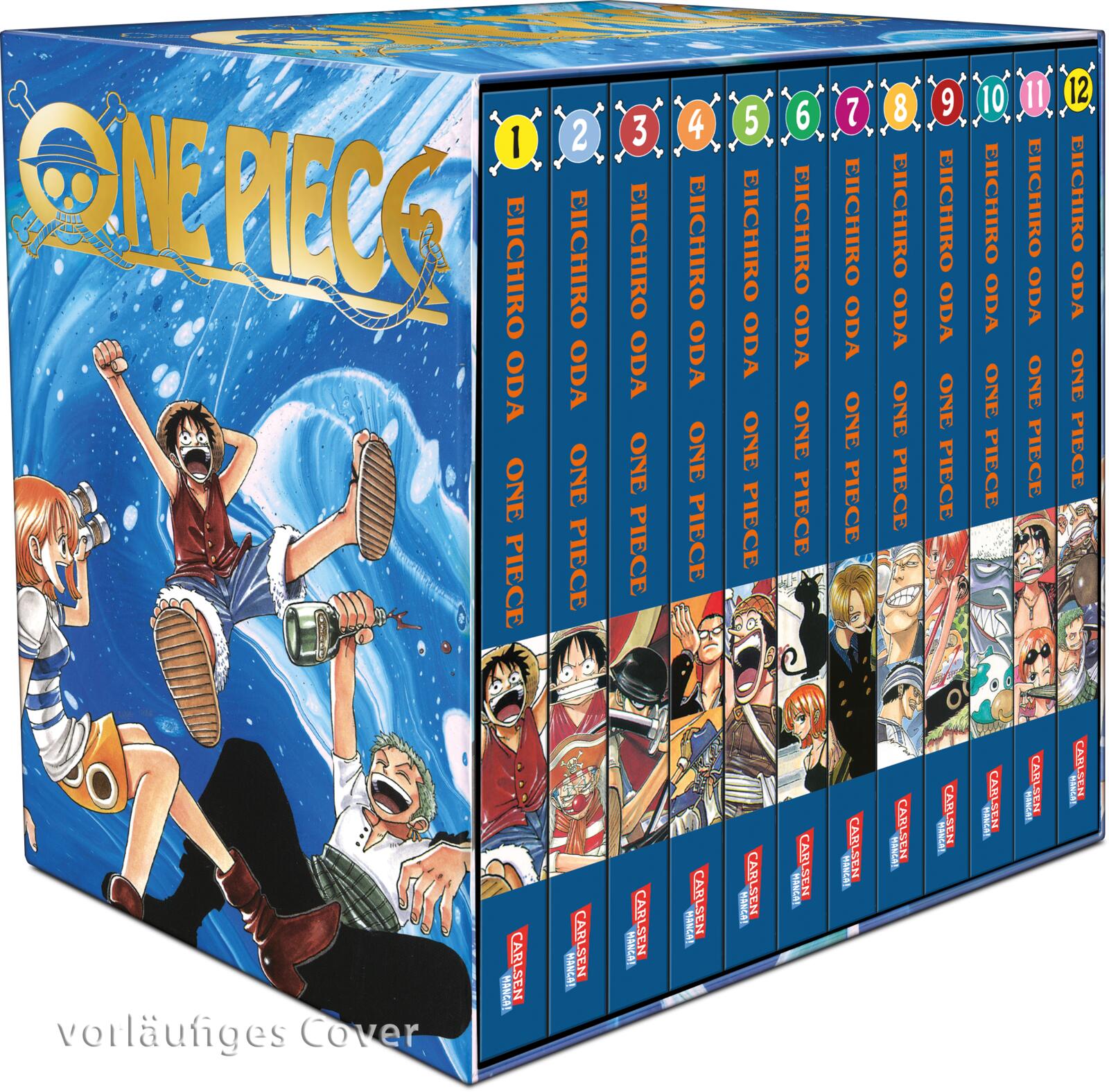 One Piece 01-12 Sammelschuber